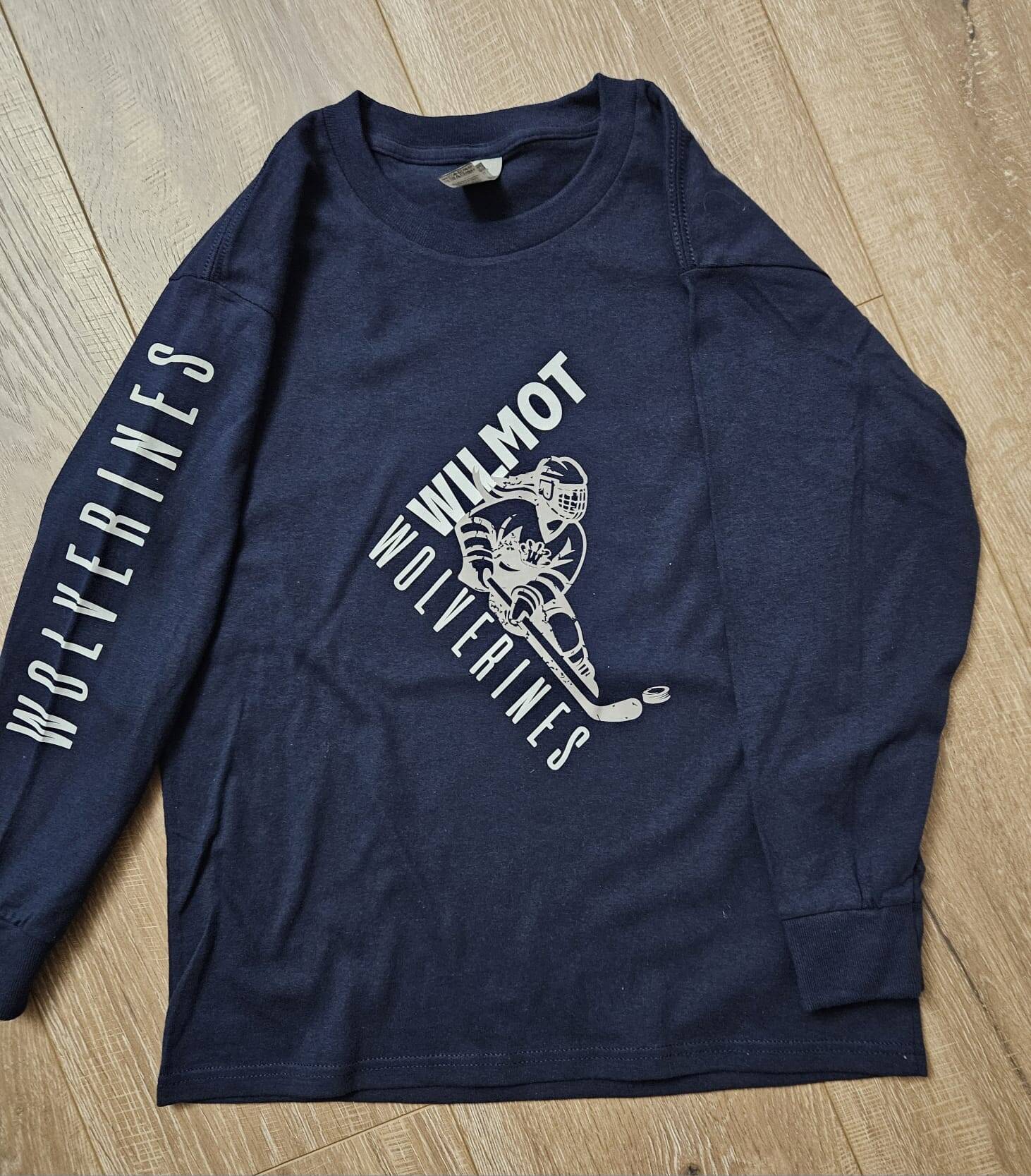 67c. Wolverines Long Sleeve Tee